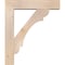 Ekena Millwork Olympic Block Smooth Bracket w/ Offset Brace, Douglas Fir, 7 1/2"W x 34"D x 40"H BKT0806X34X40OLY05SDF - alternate 2